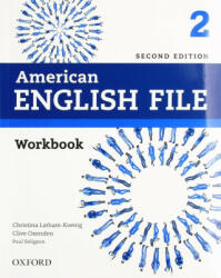 American English File 2 Workbook (ISBN: 9780194776042)