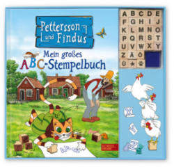 Pettersson und Findus: Mein großes ABC-Stempelbuch - Steffi Korda (ISBN: 9783961290628)