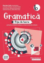 Gramatică. Fișe de lucru pentru clasa a VI-a (ISBN: 9789734732487)