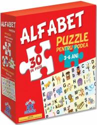 Puzzle pentru podea. Alfabet. 3-6 ani (ISBN: 9786066830959)