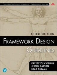 Framework Design Guidelines - Jeremy Barton, Brad Abrams (ISBN: 9780135896464)