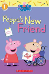 Peppa's New Friend (Peppa Pig Level 1 Reader with Stickers) - Daphne Pendergrass, Eone (ISBN: 9781338545906)