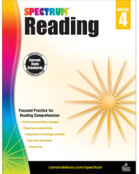 Spectrum Reading Workbook, Grade 4 (ISBN: 9781483812175)