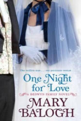 One Night For Love - Mary Balogh (ISBN: 9780749942076)