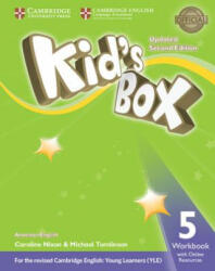 Kid's Box Level 5 Workbook with Online Resources American English - Caroline Nixon, Michael Tomlinson (ISBN: 9781316627211)