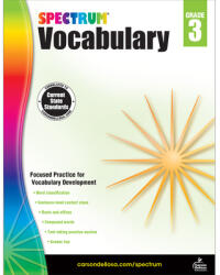 Spectrum Vocabulary, Grade 3 (ISBN: 9781483811901)