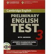 Cambridge: Preliminary English Test 3 - Self-study Pack: Examination Papers from the University of Cambridge ESOL Examinations (ISBN: 9780521754774)