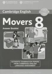 Cambridge English Young Learners 8 Movers Answer Booklet: Authentic Examination Papers from Cambridge English Language Assessment (ISBN: 9781107690899)