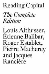 Reading Capital - Louis Althusser, Etienne Balibar (ISBN: 9781784781446)