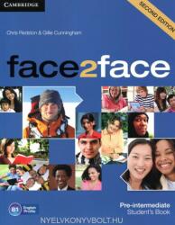 face2face Pre-intermediate, Student's Book B1 (ISBN: 9781108733359)