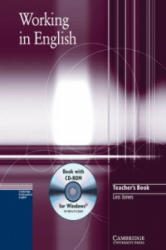 Working in English Teacher's Book with CD-ROM - Leo Jones (ISBN: 9780521776837)