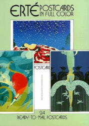 Erte Postcards in Full Color - Erte (ISBN: 9780486247304)