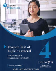 PTE Practice Tests Plus General level 4 - C1 - Paper Based Test without Key and Student's Resources (ISBN: 9781292353432)
