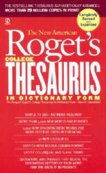 The New American Roget's College Thesaurus - Philip D. Morehead, Philip D. Morehead, Peter Mark Roget (2002)