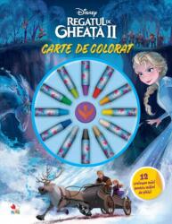 Disney. Regatul de gheata 2. Carte de colorat. 12 creioane mici pentru maini de pitici - Disney (ISBN: 9786063349638)