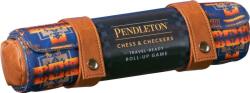 Pendleton Chess Checkers Set: Travel-Ready Roll-Up Game (ISBN: 9781452172583)