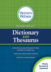 Merriam-Webster's Dictionary and Thesaurus (ISBN: 9780877797425)
