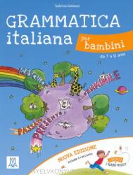 Grammatica italiana per bambini (libro + audio online)/Gramatica italiana pentru copii (carte + audio online) - Sabrina Galasso (ISBN: 9788861825642)
