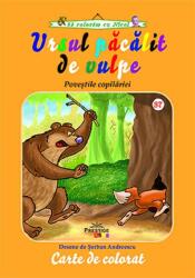 Ursul pacalit de vulpe. Carte de colorat (ISBN: 9786068863887)