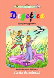 Degetica. Carte de colorat (ISBN: 9786068863788)