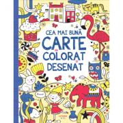 Cea mai buna carte de colorat si desenat - Lucy Bowman (ISBN: 9786063340383)