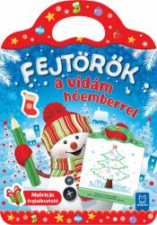 Fejtörők a vidám hóemberrel - Matricás foglalkoztató (2020)