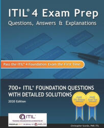 ITIL 4 Exam Prep Questions, Answers & Explanations - Christopher Scordo (ISBN: 9781676909736)