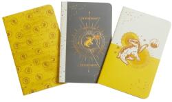 Harry Potter: Hufflepuff Constellation Sewn Pocket Notebook Collection - Insight Editions (ISBN: 9781647220891)