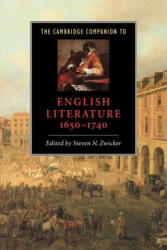 Cambridge Companion to English Literature, 1650-1740 - Steven N. Zwicker (ISBN: 9780521564885)