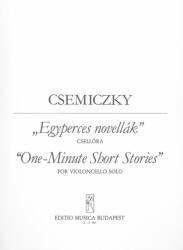 EGYPERCES NOVELLÁK (ONE-MINUTE SHORT STORIES) CSELLÓRA (ISBN: 9786340254662)