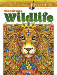 Creative Haven Wondrous Wildlife Coloring Book - Marjorie Sarnat (ISBN: 9780486845425)