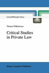 Critical Studies in Private Law - T. Wilhelmsson (2010)