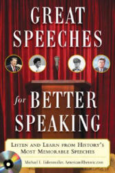 Great Speeches For Better Speaking (Book + Audio CD) - Michael E Eidenmuller (2007)