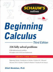Schaum's Outline of Beginning Calculus (2011)