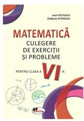 Matematica. Culegere de exercitii si probleme pentru clasa a 6-a - Ioan Pelteacu (ISBN: 9786060093282)