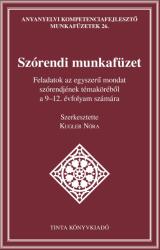 Szórendi munkafüzet (2020)