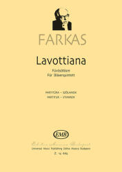 LAVOTTIANA FÚVÓSÖTÖSRE, PARTITÚRA-SZÓLAMOK (ISBN: 9786390247492)
