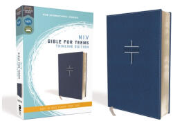 Niv, Bible for Teens, Thinline Edition, Leathersoft, Blue, Red Letter Edition, Comfort Print (ISBN: 9780310454953)
