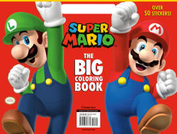 Super Mario: The Big Coloring Book (ISBN: 9780593307779)