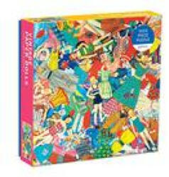 Vintage Paper Dolls 1000 Piece Puzzle in Square Box - Galison (ISBN: 9780735362642)