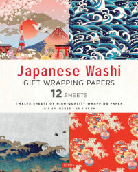 Japanese Washi Gift Wrapping Papers - 12 Sheets - Tuttle Publishing (ISBN: 9780804852333)