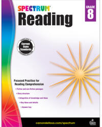 Spectrum Reading Workbook, Grade 8 (ISBN: 9781483812212)