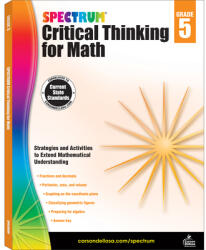 Spectrum Critical Thinking for Math Gr 5 (ISBN: 9781483835525)