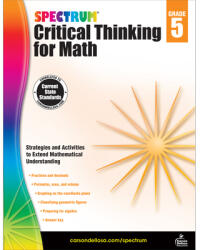 Spectrum Critical Thinking for Math Grade 5 (ISBN: 9781483835525)