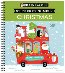 Brain Games - Sticker by Number: Christmas (ISBN: 9781645584261)
