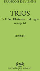 TRIOS FÜR FLÖTE, KLARINETTE UND FAGOTT AUS OP. 61 STIMMEN (ISBN: 9786440245263)