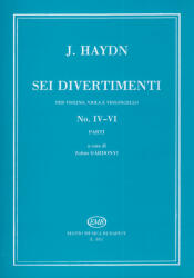 SEI DIVERTIMENTI PER VIOLINO, VIOLA E VIOLONCELLO NO. IV-VI PARTI (ISBN: 9786430198432)