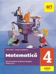 Matematică. Fișe de evaluare curentă și sumativă. Clasa IV. Partea a II-a (ISBN: 9786060030775)