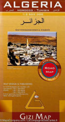 Algéria autós térkép Gizi Map 1: 2 500 000 (ISBN: 9789638703002)