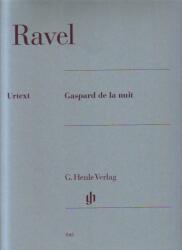 GASPARD DE LA NUIT FÜR KLAVIER URTEXT HERAUSGEGEBEN VON PETER JOST (ISBN: 9780201808438)